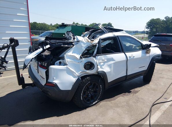 1C4PJMBXXLD597202 2020 JEEP CHEROKEE White Rear right