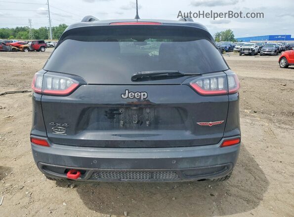 1C4PJMBXXND509042 2022 JEEP CHEROKEE Black Widok z tyłu