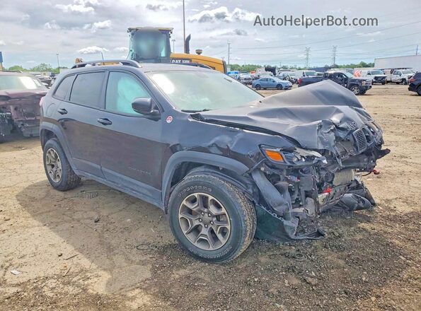 1C4PJMBXXND509042 2022 JEEP CHEROKEE Black Przód prawy