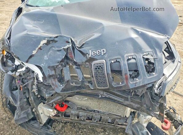 1C4PJMBXXND509042 2022 JEEP CHEROKEE Black Widok komory silnika
