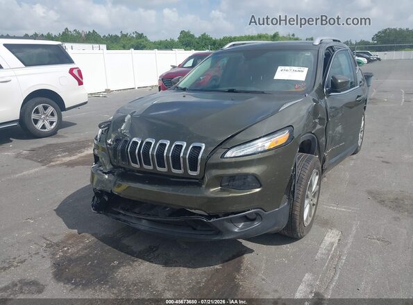 1C4PJMCB0GW117259 2016 JEEP CHEROKEE Green წინა ხედი