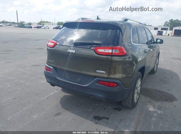 1C4PJMCB0GW117259 2016 JEEP CHEROKEE Green უკანა მარჯვენა