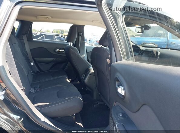 1C4PJMCB0GW163805 2016 JEEP CHEROKEE Black Widok naklejki z numerem VIN