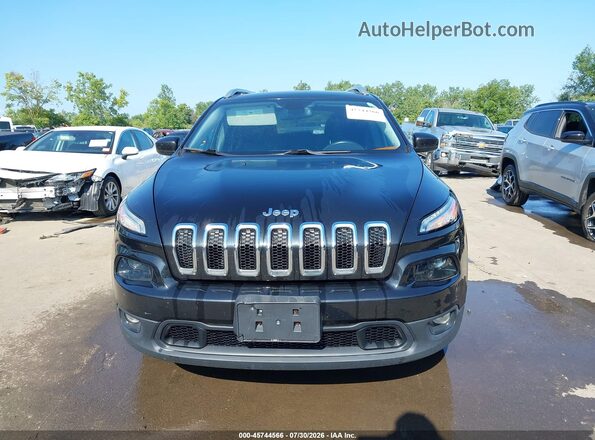 1C4PJMCB0GW163805 2016 JEEP CHEROKEE Black Widok zestawu wskaźników