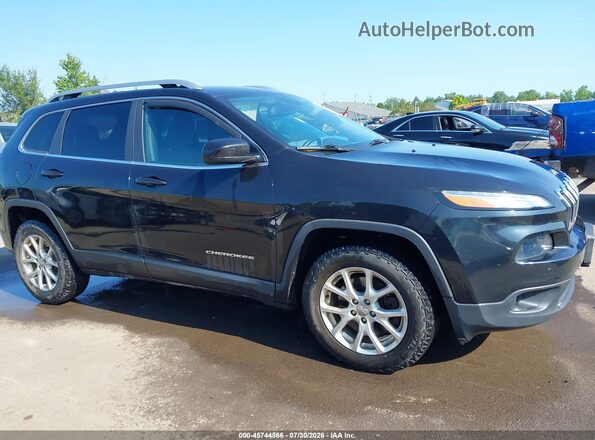 1C4PJMCB0GW163805 2016 JEEP CHEROKEE Black Widok wnętrza z tyłu