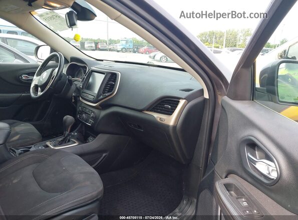 1C4PJMCB0GW360120 2016 JEEP CHEROKEE Gray Vista interior delantera