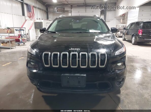 1C4PJMCB0JD559283 2018 JEEP CHEROKEE Black Вид щитка приладів