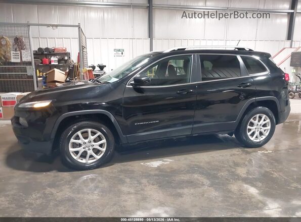 1C4PJMCB0JD559283 2018 JEEP CHEROKEE Black Панорамний вид салону 360°
