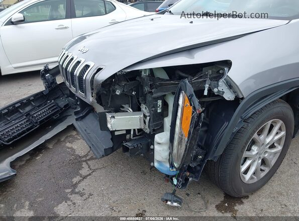 1C4PJMCB0JD559672 2018 JEEP CHEROKEE Gray Դիմացի տեսք