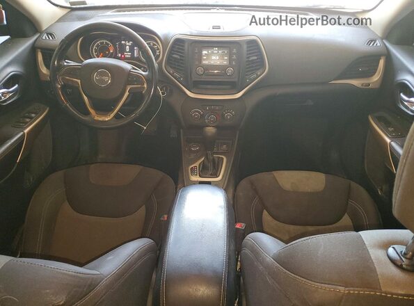 1C4PJMCB0JD603444 2018 JEEP CHEROKEE Red Առջևի վահանակի տեսք