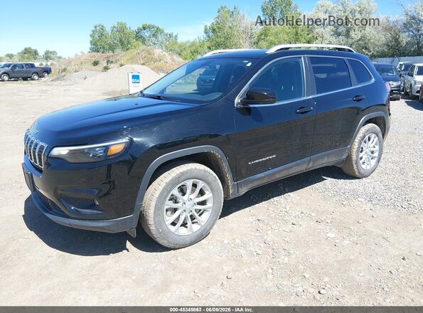 1C4PJMCB0KD153683 2019 JEEP CHEROKEE Black Przód lewy