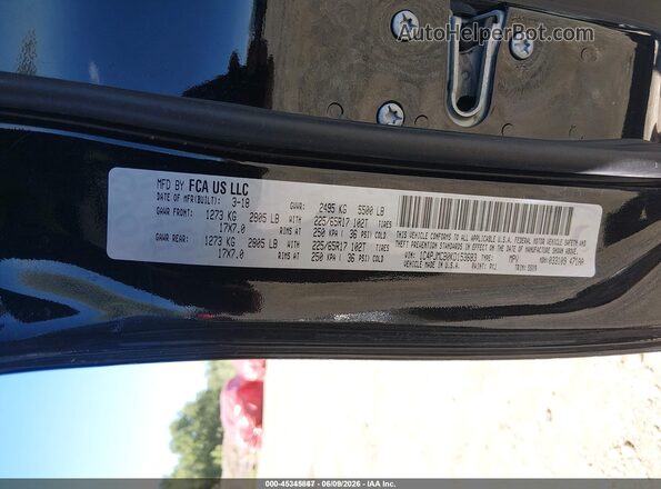 1C4PJMCB0KD153683 2019 JEEP CHEROKEE Black Widok komory silnika