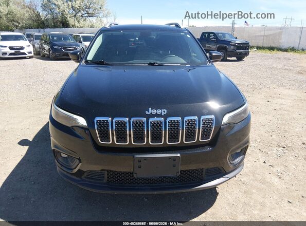 1C4PJMCB0KD153683 2019 JEEP CHEROKEE Black Widok z przodu