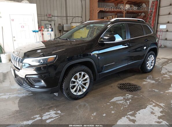 1C4PJMCB0KD176980 2019 JEEP CHEROKEE Black Przód lewy