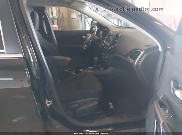 1C4PJMCB0KD343628 2019 JEEP CHEROKEE Черный Вид салона спереди
