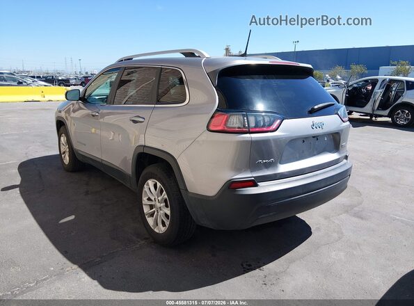 1C4PJMCB0KD429960 2019 JEEP CHEROKEE Silver Задня ліва чверть