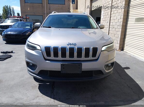 1C4PJMCB0KD429960 2019 JEEP CHEROKEE Silver Вид щитка приладів