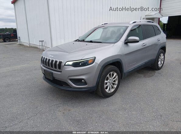 1C4PJMCB0KD450923 2019 JEEP CHEROKEE Gray Առջևի ձախ երեք քառորդ տեսարան