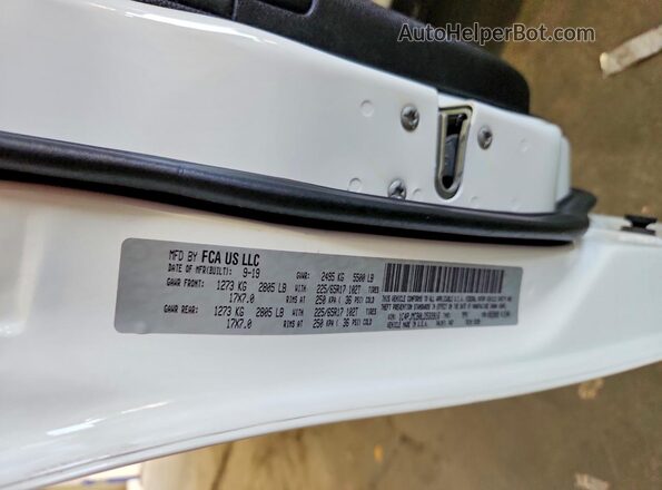 1C4PJMCB0LD533916 2020 JEEP CHEROKEE Белый Панорамный вид салона 360°