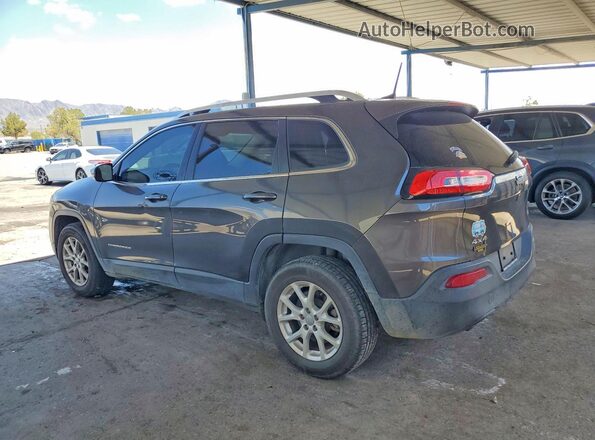 1C4PJMCB1HW631025 2017 JEEP CHEROKEE Коричневый Задняя левая четверть