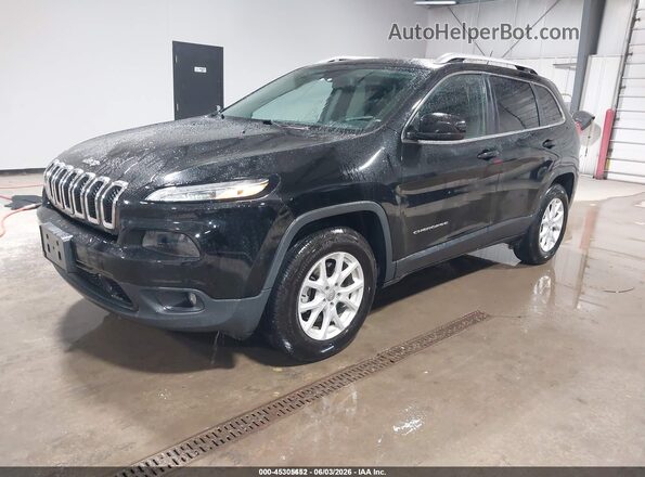 1C4PJMCB1JD528625 2018 JEEP CHEROKEE Black Vista tres cuartos delantera izquierda
