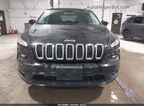 1C4PJMCB1JD528625 2018 JEEP CHEROKEE Black Vista del cuadro de instrumentos