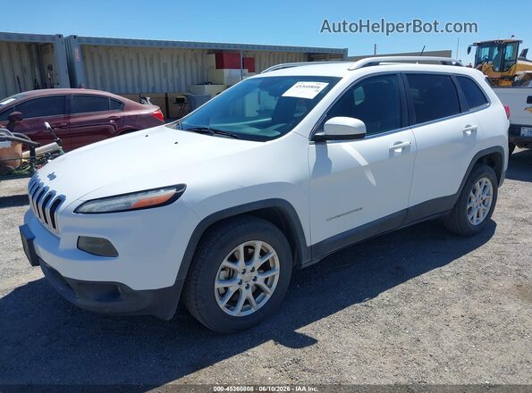 1C4PJMCB1JD528639 2018 JEEP CHEROKEE White Передня ліва чверть