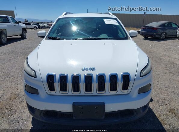 1C4PJMCB1JD528639 2018 JEEP CHEROKEE White Вид спереду