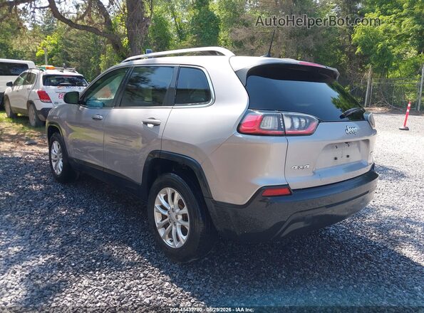 1C4PJMCB1KD449487 2019 JEEP CHEROKEE Серебряный Задняя левая четверть