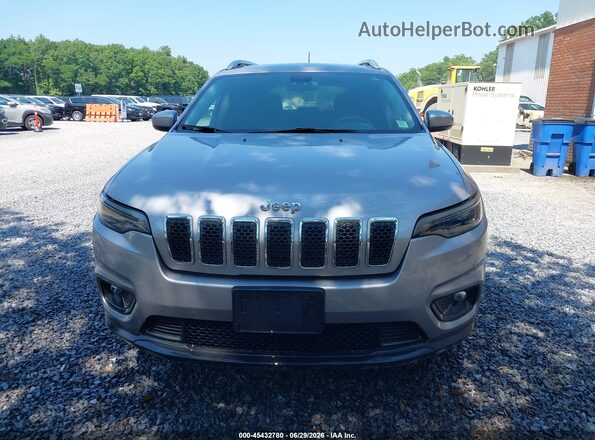 1C4PJMCB1KD449487 2019 JEEP CHEROKEE Серебряный Вид задней части салона