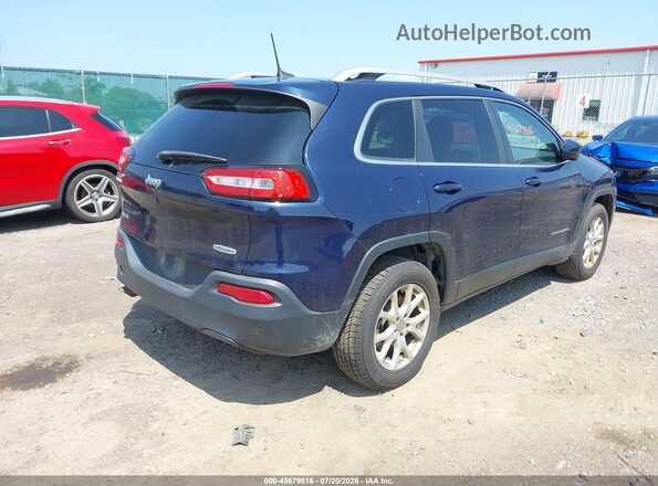 1C4PJMCB2GW280396 2016 JEEP CHEROKEE Blue Tył prawy