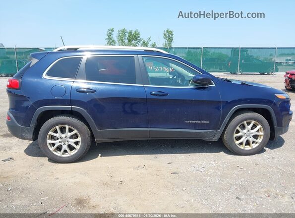 1C4PJMCB2GW280396 2016 JEEP CHEROKEE Blue Widok wnętrza z tyłu