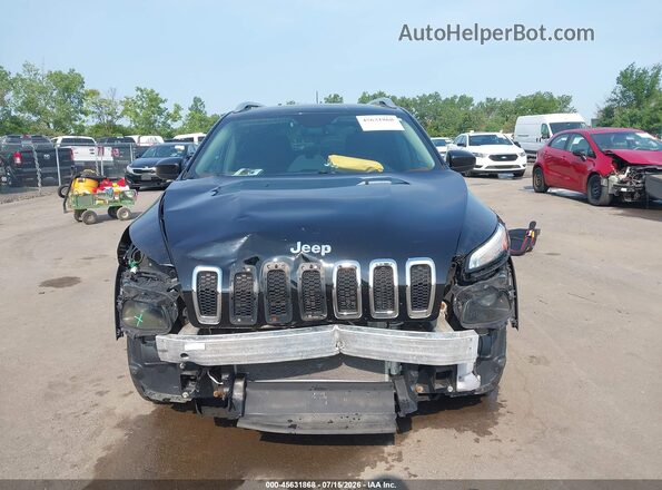 1C4PJMCB2HD217697 2017 JEEP CHEROKEE Black Սալոնի հետևի տեսք