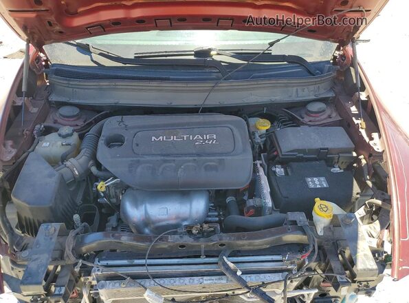 1C4PJMCB2JD609567 2018 JEEP CHEROKEE Burgundy Rear interior view