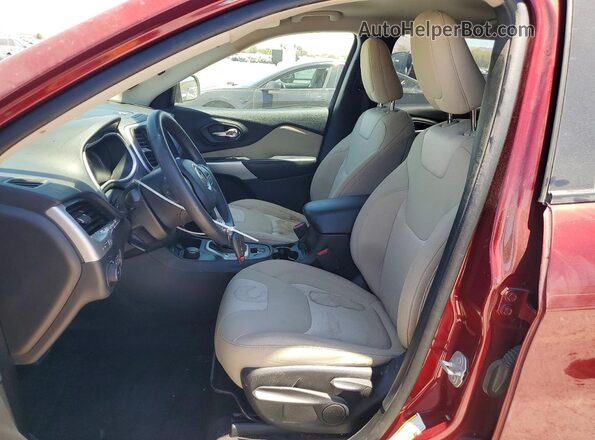 1C4PJMCB2JD609567 2018 JEEP CHEROKEE Burgundy Rear view