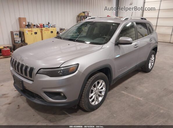 1C4PJMCB2KD341184 2019 JEEP CHEROKEE Silver Առջևի ձախ երեք քառորդ տեսարան