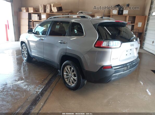 1C4PJMCB2KD343629 2019 JEEP CHEROKEE Silver Trasero izquierdo