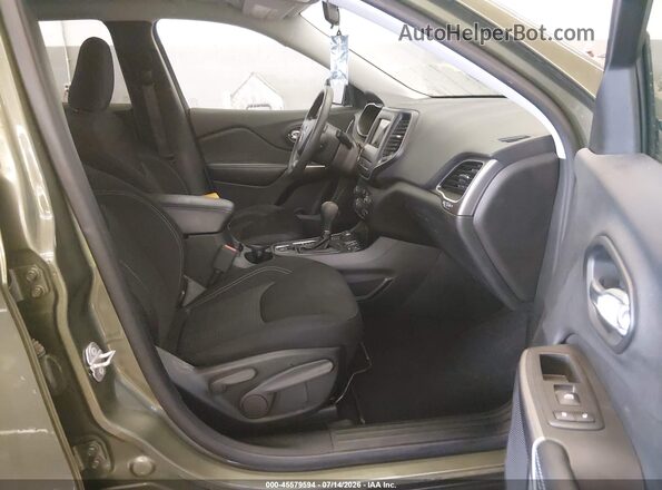 1C4PJMCB2KD343632 2019 JEEP CHEROKEE Green წინა სალონის ხედი