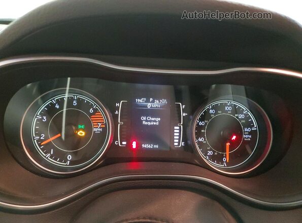 1C4PJMCB2LD576136 2020 JEEP CHEROKEE Black Вид щитка приладів