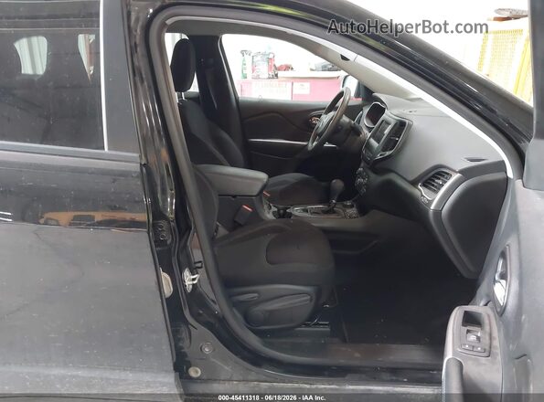 1C4PJMCB2MD242755 2021 JEEP CHEROKEE Black Սալոնի դիմացի տեսք