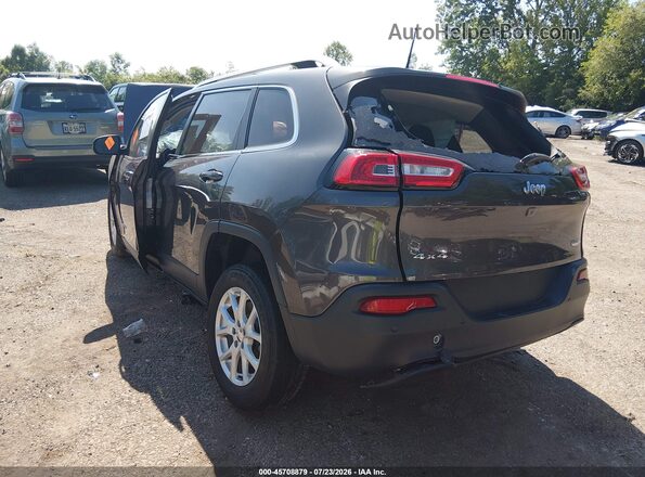 1C4PJMCB3GW372178 2016 JEEP CHEROKEE Gray Trasero izquierdo