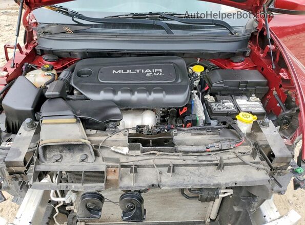 1C4PJMCB3HW608703 2017 JEEP CHEROKEE Red უკანა სალონის ხედი