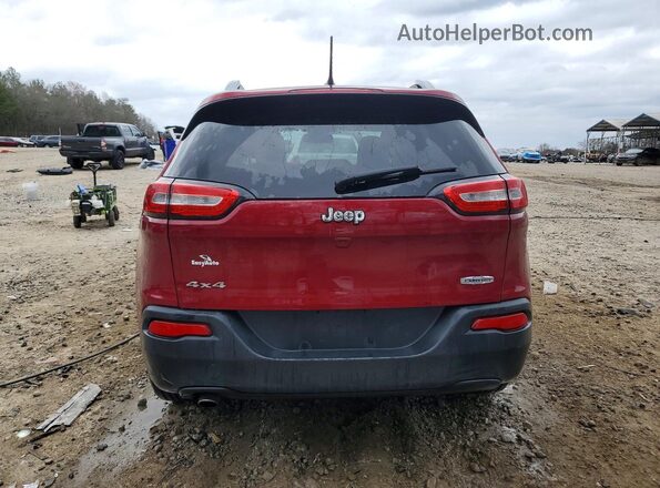 1C4PJMCB3HW608703 2017 JEEP CHEROKEE Red უკანა ხედი