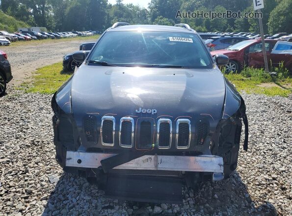 1C4PJMCB3HW635058 2017 JEEP CHEROKEE Gray Front view