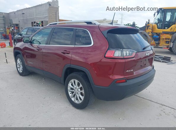 1C4PJMCB3KD343624 2019 JEEP CHEROKEE Maroon Հետևի ձախ