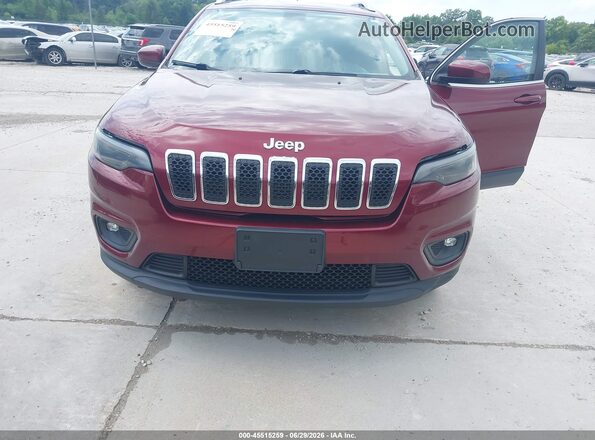 1C4PJMCB3KD343624 2019 JEEP CHEROKEE Maroon Դիմացի տեսք