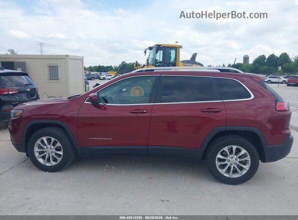 1C4PJMCB3KD343624 2019 JEEP CHEROKEE Maroon Սալոնի 360 աստիճան տեսք