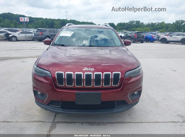 1C4PJMCB3KD343624 2019 JEEP CHEROKEE Maroon Սարքավորումների վահանակի տեսք
