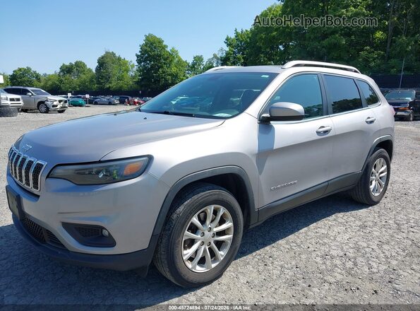 1C4PJMCB3KD459938 2019 JEEP CHEROKEE Серебряный Передняя левая четверть
