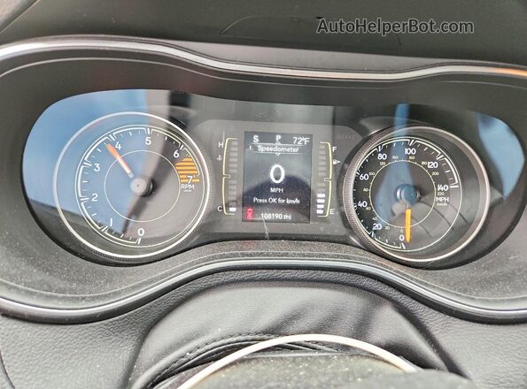 1C4PJMCB3LD620838 2020 JEEP CHEROKEE Green Вид щитка приладів